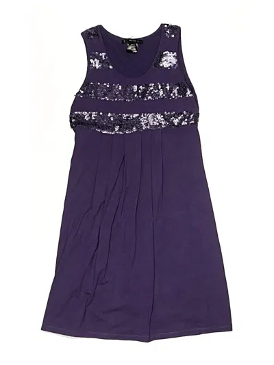 Pre-owned Assorted Brands Kids' Dress In Purple