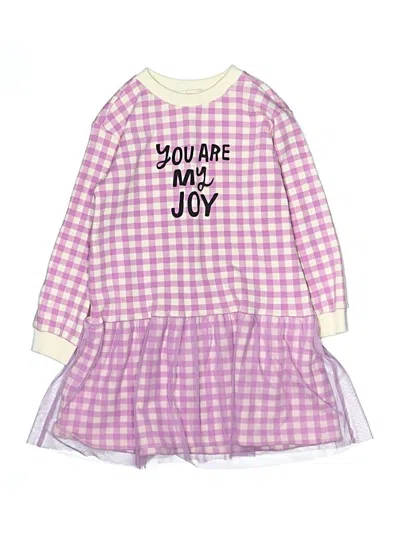 Pre-owned Assorted Brands Kids' Dress In Purple