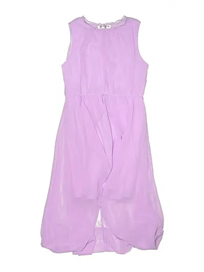 Pre-owned Assorted Brands Kids' Dress In Purple