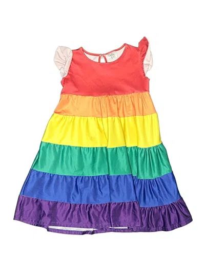 Pre-owned Assorted Brands Kids' Dress In Purple