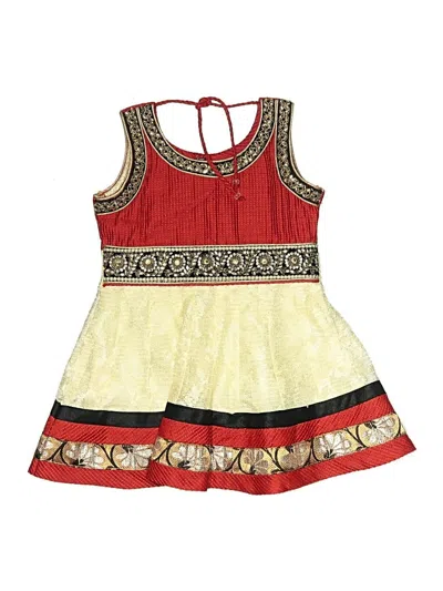 Pre-owned Assorted Brands Kids' Dress In Red