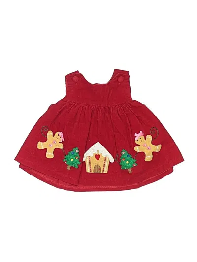 Pre-owned Assorted Brands Babies' Dress In Red