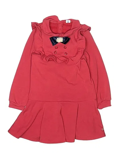Pre-owned Assorted Brands Kids' Dress In Red