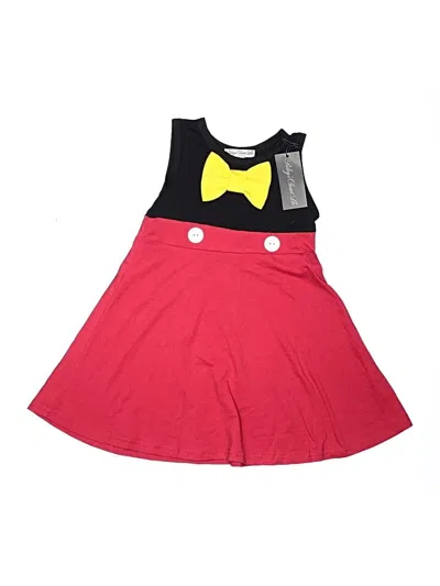 Pre-owned Assorted Brands Kids' Dress In Red