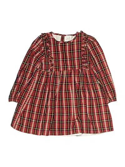 Pre-owned Assorted Brands Kids' Dress In Red