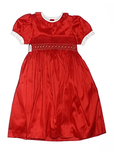 Pre-owned Assorted Brands Kids' Dress In Red