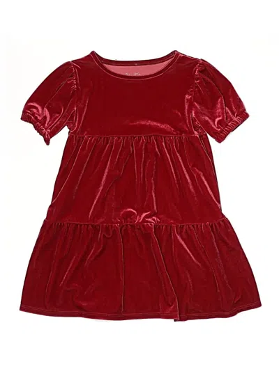 Pre-owned Assorted Brands Kids' Dress In Red