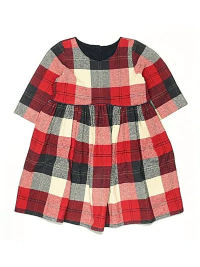 Pre-owned Assorted Brands Kids' Dress In Red