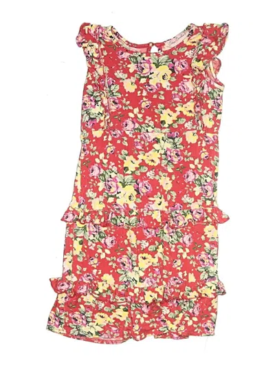 Pre-owned Assorted Brands Kids' Dress In Red