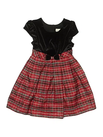 Pre-owned Assorted Brands Kids' Dress In Red