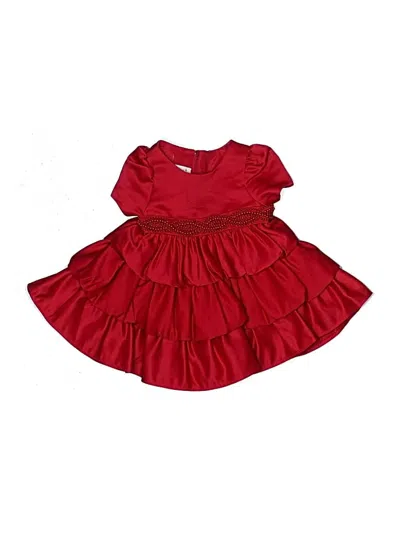 Pre-owned Assorted Brands Babies' Dress In Red