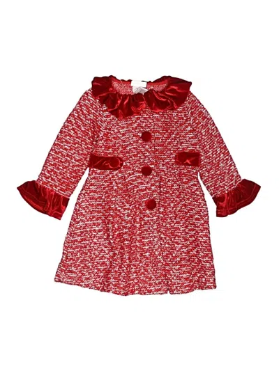 Pre-owned Assorted Brands Kids' Dress In Red