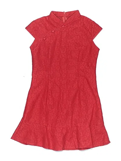 Pre-owned Assorted Brands Kids' Dress In Red