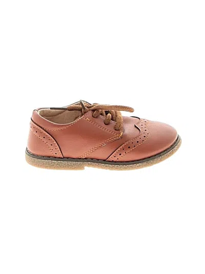 Pre-owned Assorted Brands Kids' Dress Shoes In Brown