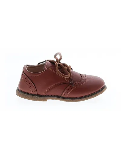 Pre-owned Assorted Brands Kids' Dress Shoes In Brown