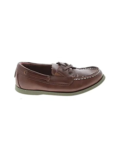 Pre-owned Assorted Brands Kids' Dress Shoes In Brown