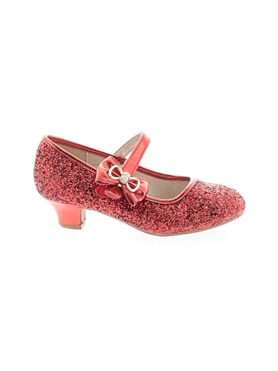 Pre-owned Assorted Brands Kids' Dress Shoes In Red