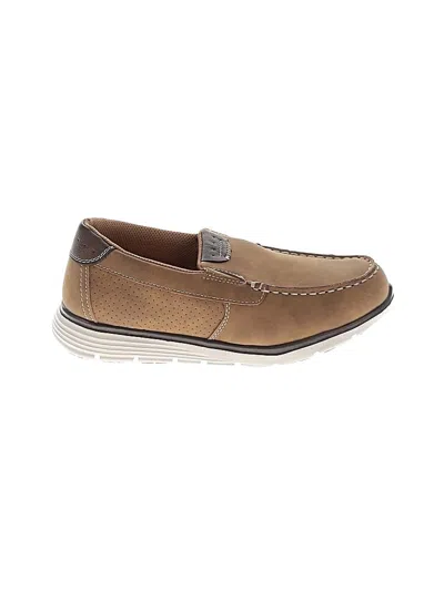 Pre-owned Assorted Brands Kids' Dress Shoes In Tan