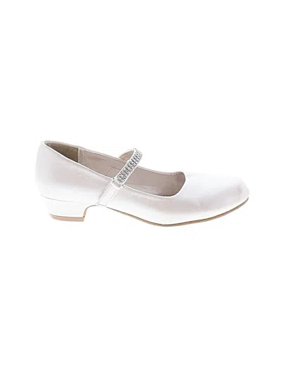 Pre-owned Assorted Brands Kids' Dress Shoes In White