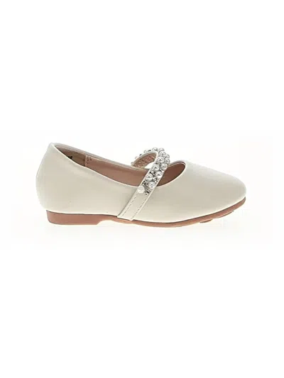 Pre-owned Assorted Brands Kids' Dress Shoes In White