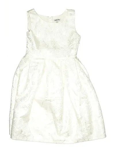 Pre-owned Assorted Brands Kids' Dress In Silver