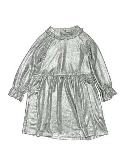 Pre-owned Assorted Brands Kids' Dress In Silver