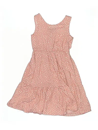 Pre-owned Assorted Brands Kids' Dress In Tan