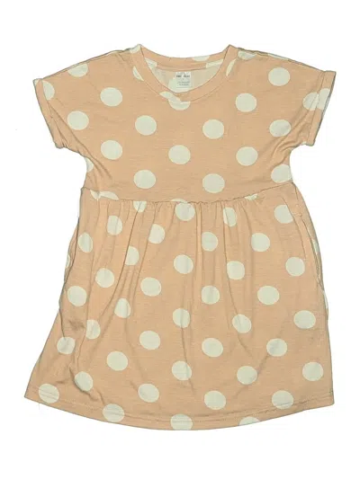 Pre-owned Assorted Brands Kids' Dress In Tan