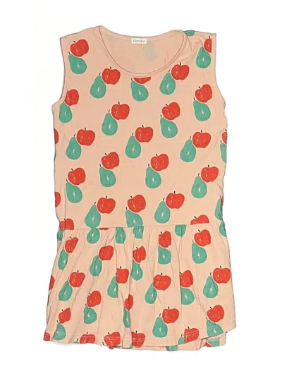 Pre-owned Assorted Brands Kids' Dress In Tan