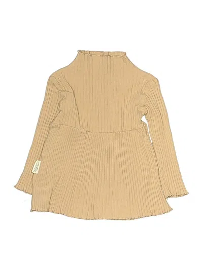 Pre-owned Assorted Brands Kids' Dress In Tan