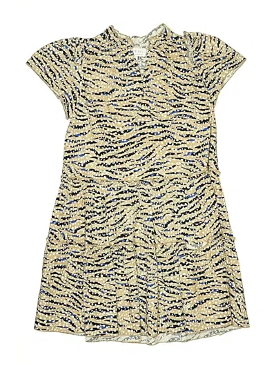 Pre-owned Assorted Brands Kids' Dress In Tan