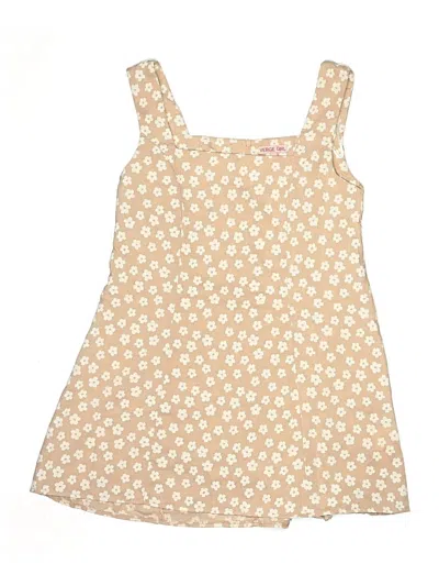 Pre-owned Assorted Brands Kids' Dress In Tan