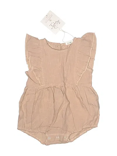 Pre-owned Assorted Brands Babies' Dress In Tan