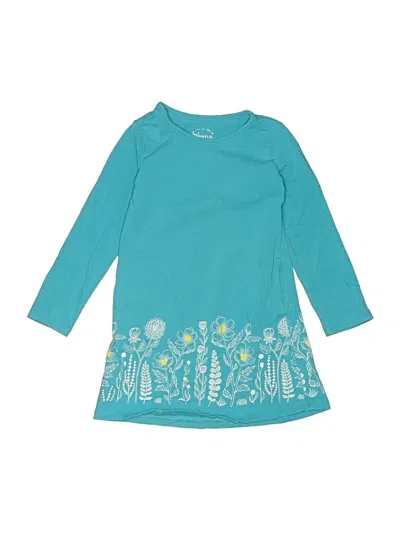 Pre-owned Assorted Brands Kids' Dress In Teal
