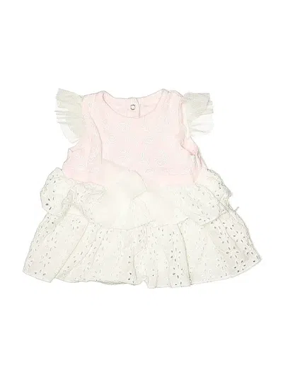 Pre-owned Assorted Brands Babies' Dress In White