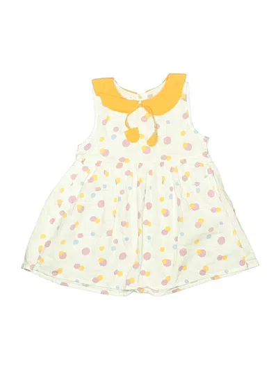 Pre-owned Assorted Brands Kids' Dress In White