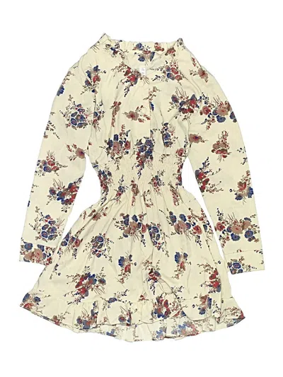 Pre-owned Assorted Brands Kids' Dress In White