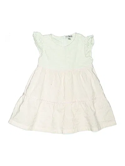 Pre-owned Assorted Brands Kids' Dress In White