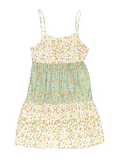 Pre-owned Assorted Brands Kids' Dress In White
