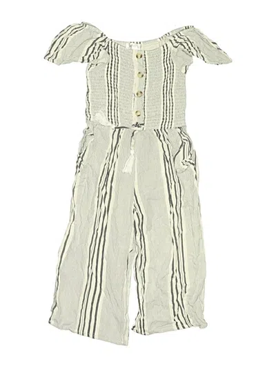 Pre-owned Assorted Brands Kids' Dress In White