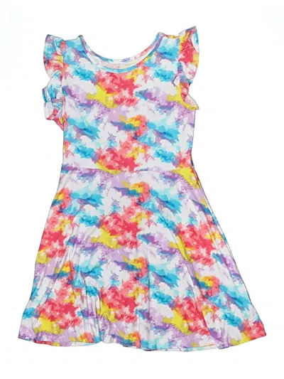 Pre-owned Assorted Brands Kids' Dress In White