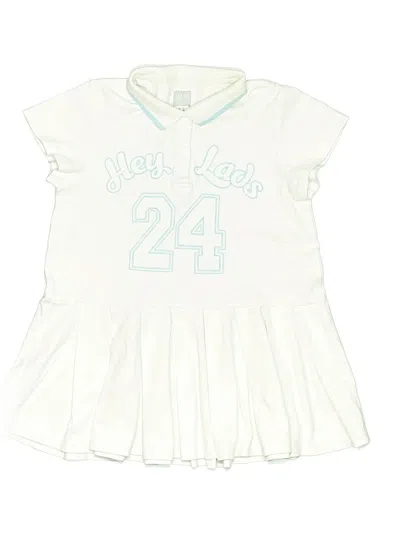 Pre-owned Assorted Brands Kids' Dress In White