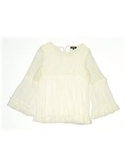 Pre-owned Assorted Brands Kids' Dress In White