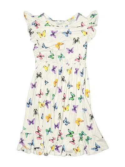 Pre-owned Assorted Brands Kids' Dress In White