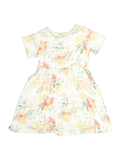 Pre-owned Assorted Brands Kids' Dress In White