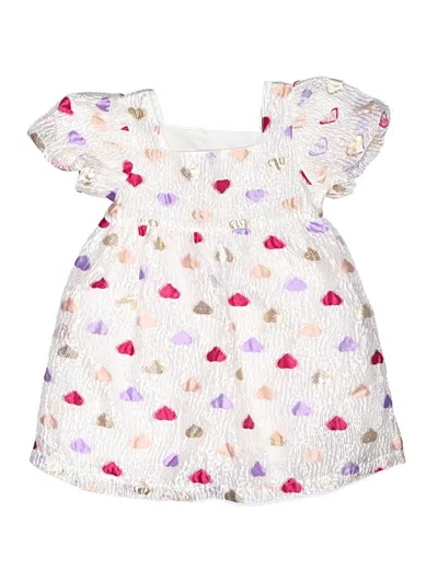 Pre-owned Assorted Brands Kids' Dress In White