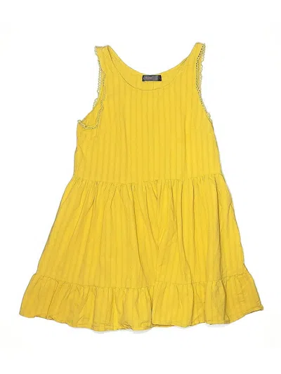 Pre-owned Assorted Brands Kids' Dress In Yellow