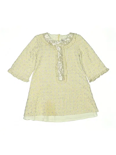 Pre-owned Assorted Brands Kids' Dress In Yellow