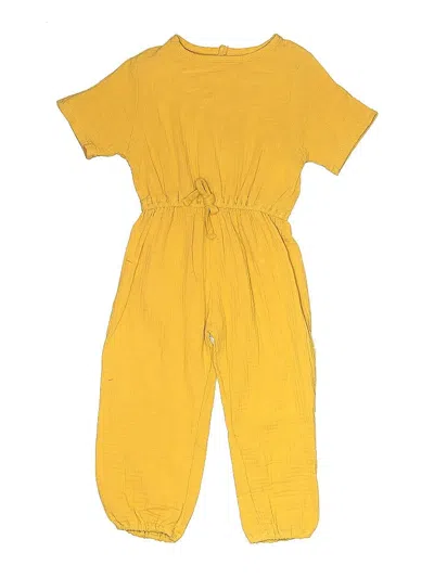 Pre-owned Assorted Brands Kids' Dress In Yellow