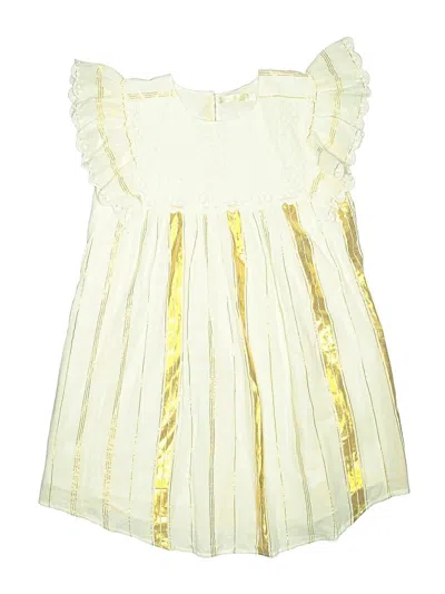 Pre-owned Assorted Brands Kids' Dress In Yellow